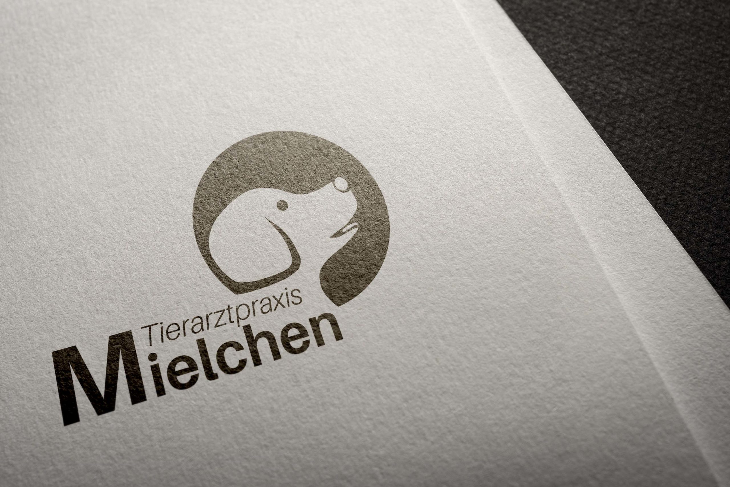 Logodesign Tierarztpraxis Mielchen